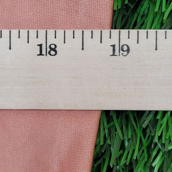 VTG 70s Munleigh Shirtmakers Qiana Nylon Button Shirt S/M 19x30 USA Salmon Pink - Picture 8 of 11